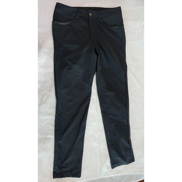 Lululemon Men’s ABC Pant Classic Size 30"/Small MELN Dark Gray LM5426S 31”L - Picture 1 of 9